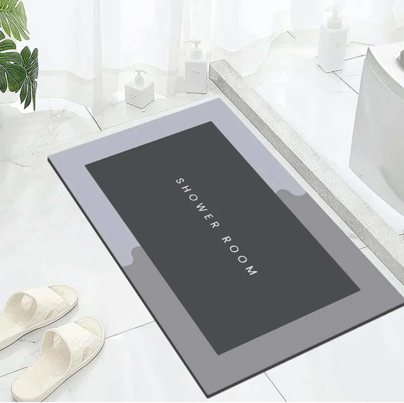 Super Absorbent Floor Mat Soft Quick-Drying Non-Slip Diatom Mud Bath Floor Mat