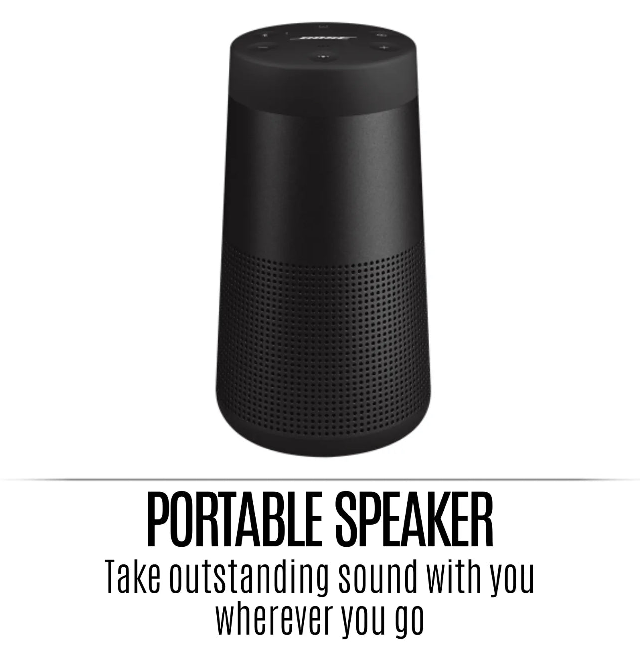 Bose SoundLink Revolve Portable Bluetooth 360° True Sound Speaker System Black