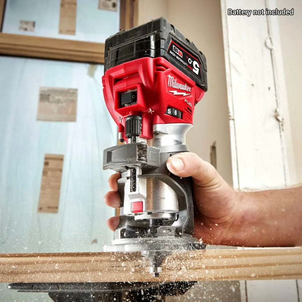 New Milwaukee M18FTR-0 18V Li-ion Cordless Fuel Laminate Trimmer - Skin Only