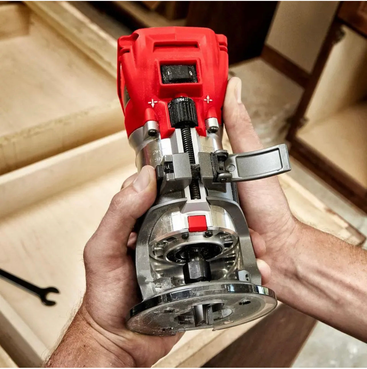 New Milwaukee M18FTR-0 18V Li-ion Cordless Fuel Laminate Trimmer - Skin Only