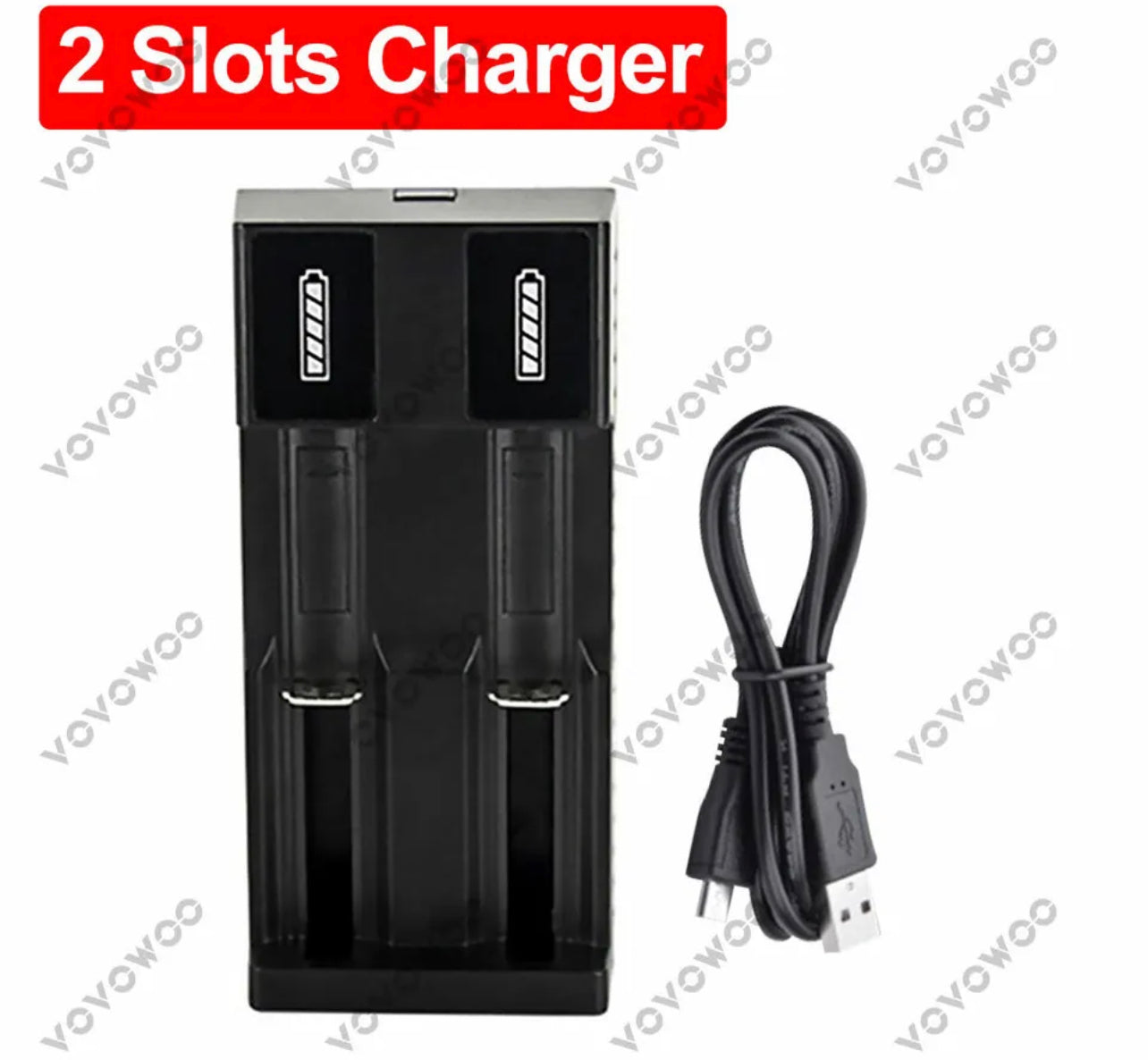 18650 Battery Charger Smart 4 Slots For Rechargeable Li-Ion FAST Charge AU PLUG