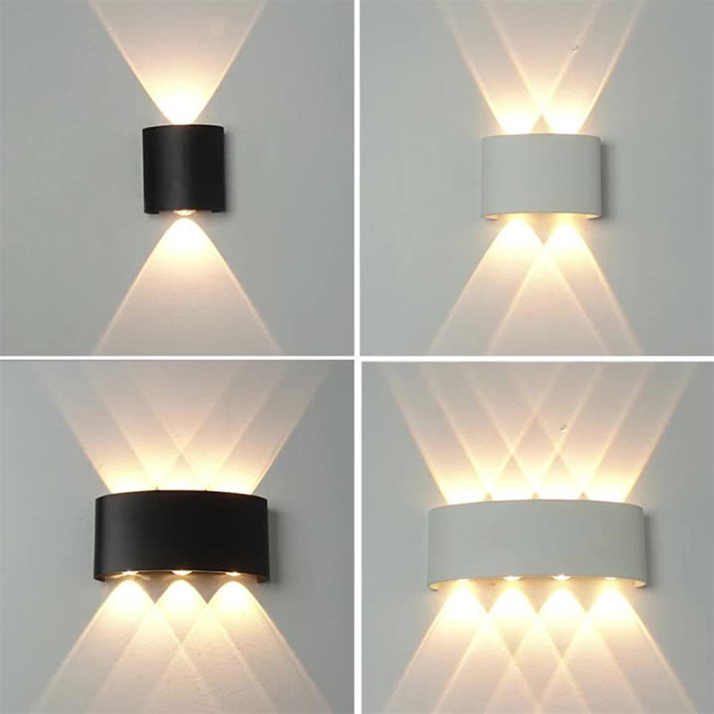 Waterproof Modern Wall Light LED Wall Lamp Sconce Up Down Indoor Outdoor Decor