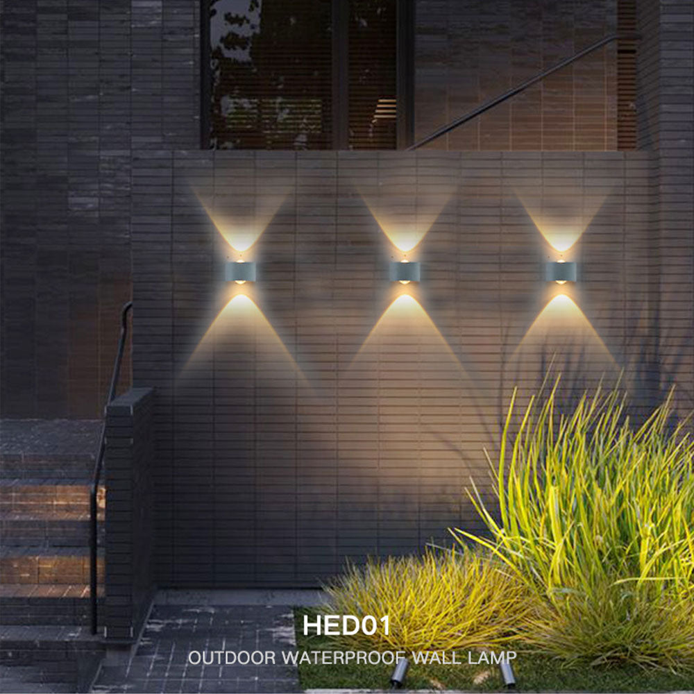 Waterproof Modern Wall Light LED Wall Lamp Sconce Up Down Indoor Outdoor Decor