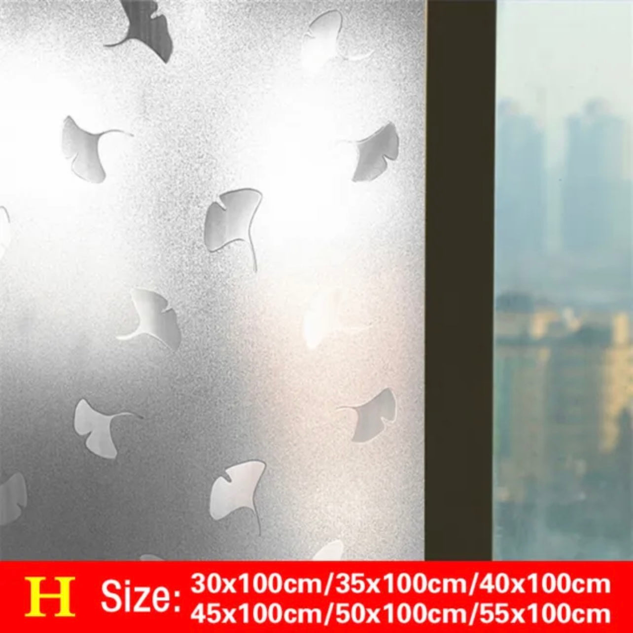 3D Stained Window Glass Self-Adhesive Film Privacy Anti UV Stickers Home Decor