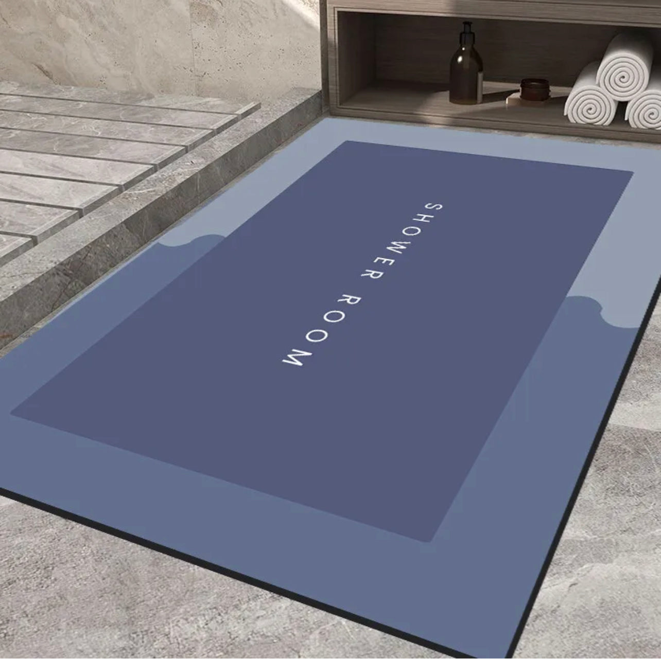 Super Absorbent Floor Mat Soft Quick-Drying Non-Slip Diatom Mud Bath Floor Mat