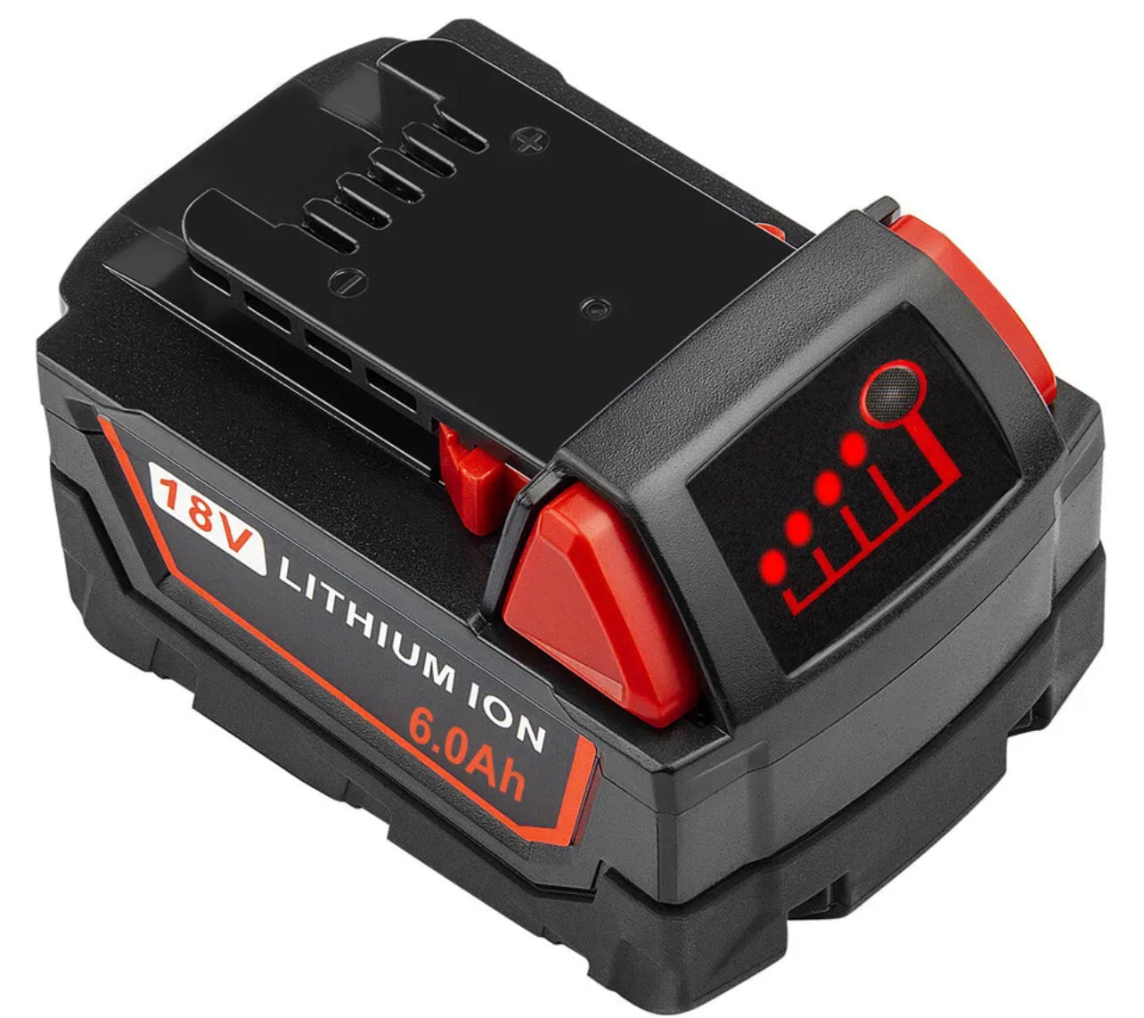 2X For Milwaukee M18 Lithium XC 6.0 Ah 18V Extended Capacity Battery 48-11-1860