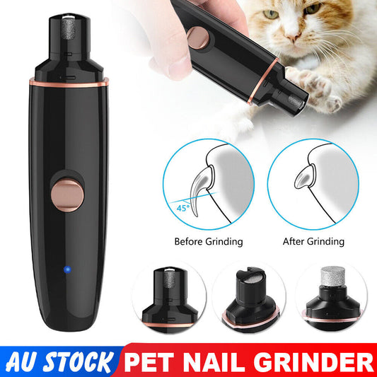 Dog Nail Clippers Cordless Clipper Electric File Puppy Nail Trimmer Pet Grinder