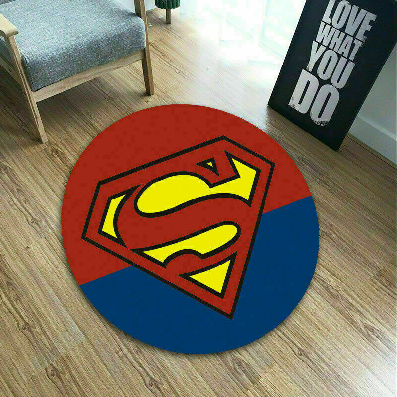 Avengers Superhero Carpet Non Slip Mat Floor Rug Bedroom Marvel Pad Home Decor