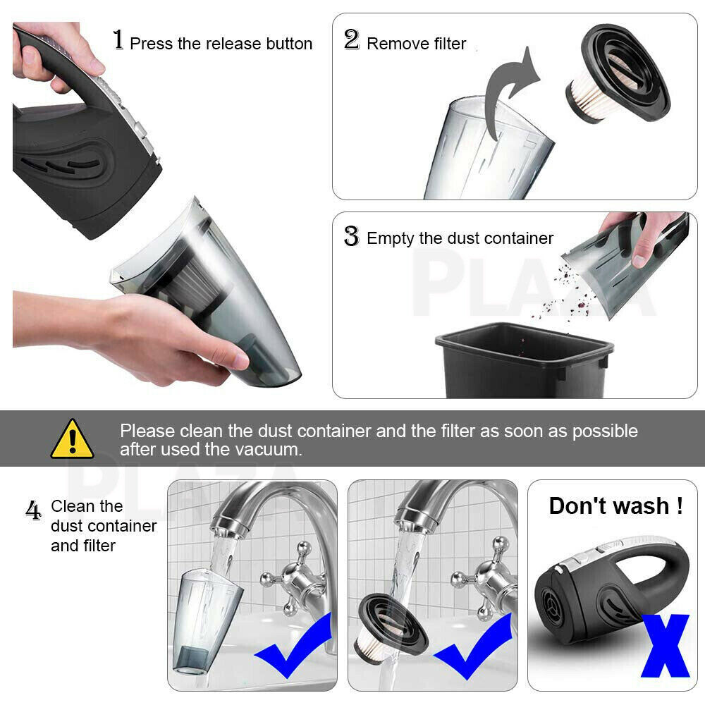 Home Rechargeable Car Vacuum Cleaner Wireless Handheld Vaccum Cleaner Wet Dry