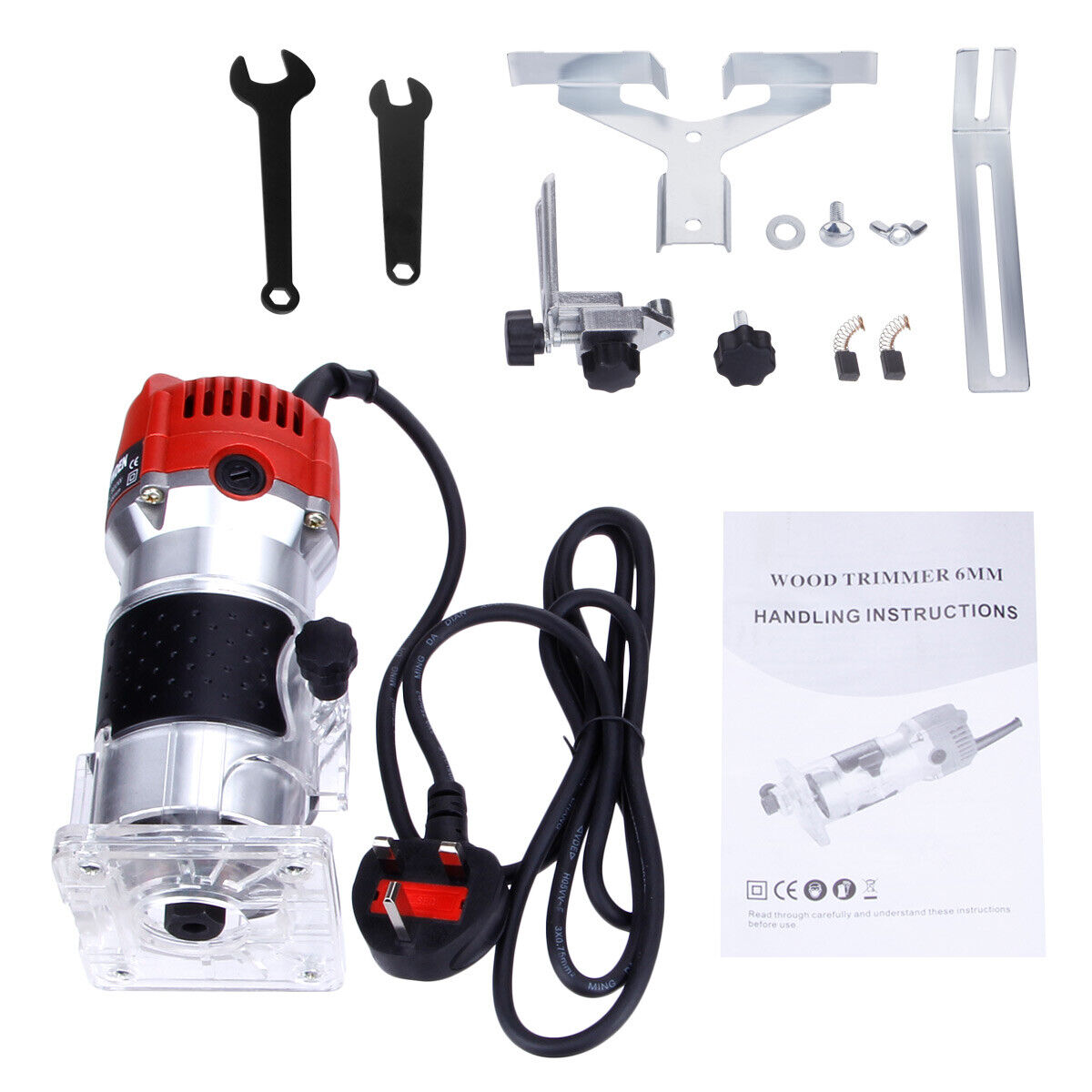 800W Wood Trim Router Woodworking Power Tool 30000 RPM Electric Hand Trimmer AU