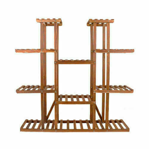 Multi-tier Plant Stand Flower Shelves Heavy Pots Plants Holder Shelf In/ Outdoor