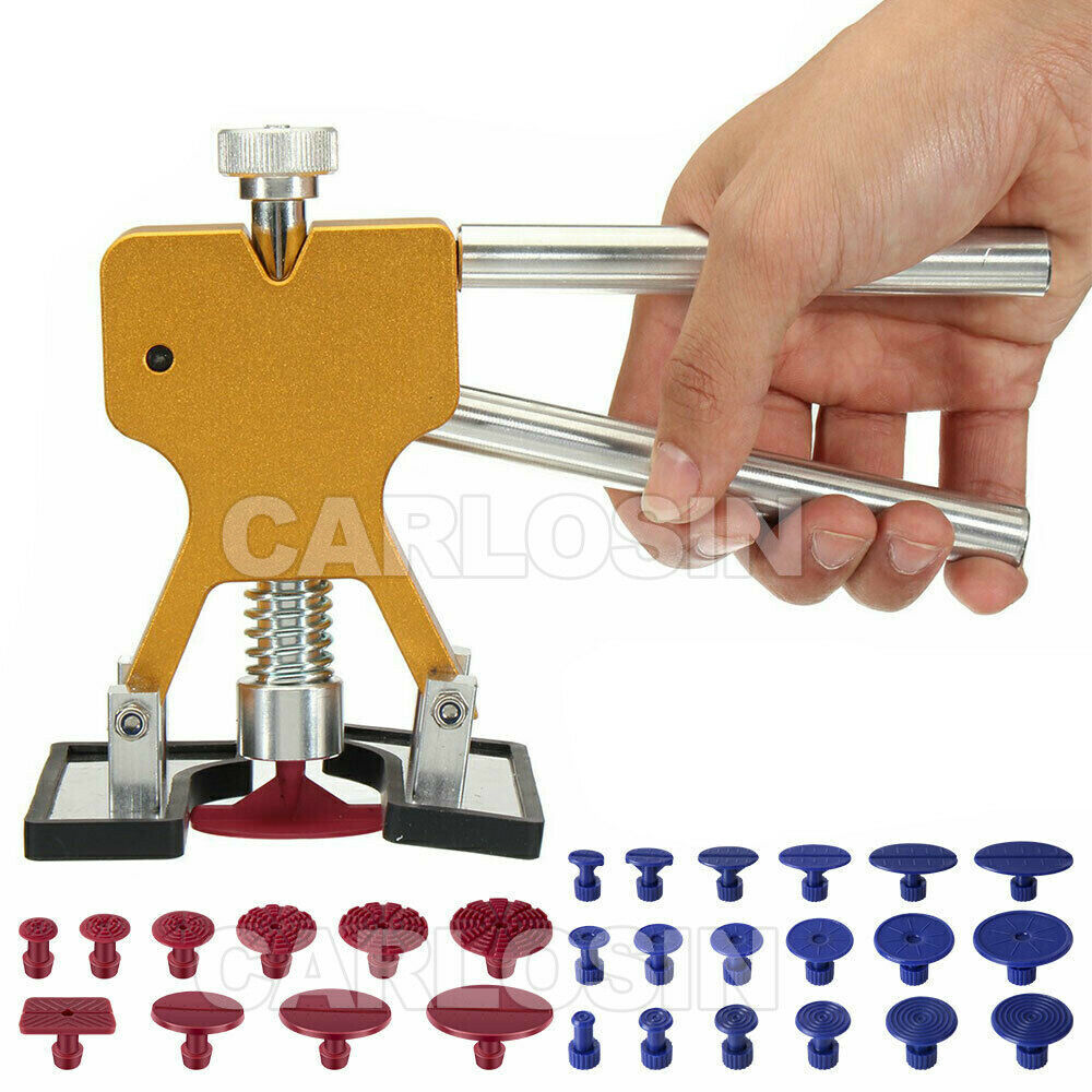 Car Dent Puller Lifter Paintless Removal Hail Remover Tools Auto Repair Tab Kit