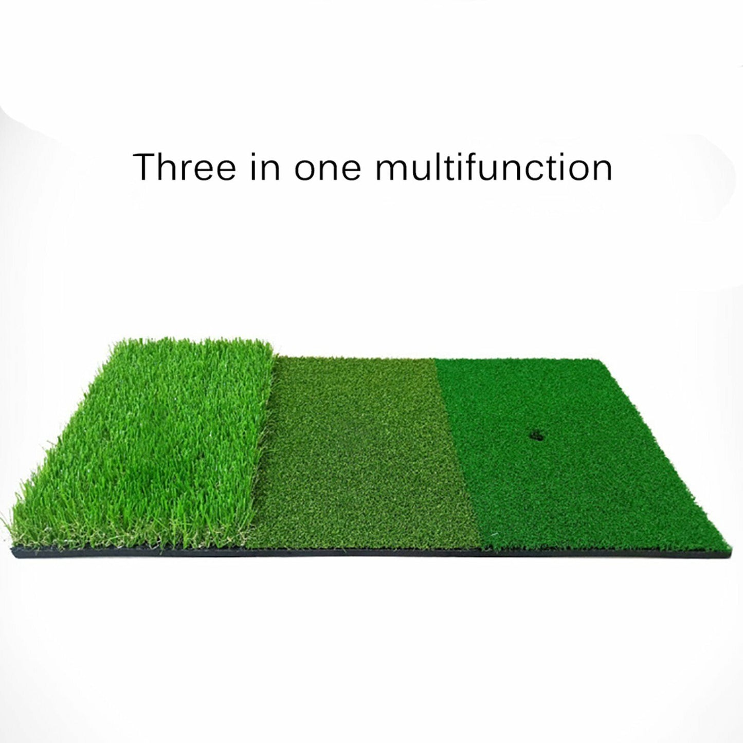 Golf Mat 3-in-1 Practice Mat Outdoor Indoor Training Mat Hitting Mat Driving Pad