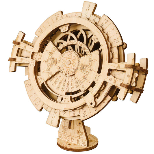 ROKR 3D Wooden Mechanical Puzzle Model Adults DIY Craft Kit Perpetual Calendar