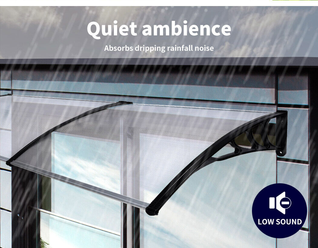 Mountview Window Door Awning Outdoor Canopy Patio Shield Rain Cover 1M X 1.2-6M