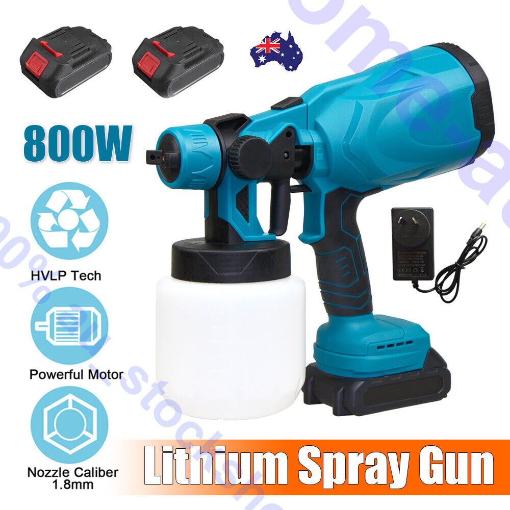 Cordless High Pressure Spray Gun Airless Paint Sprayer For Makita 18V Battery AU