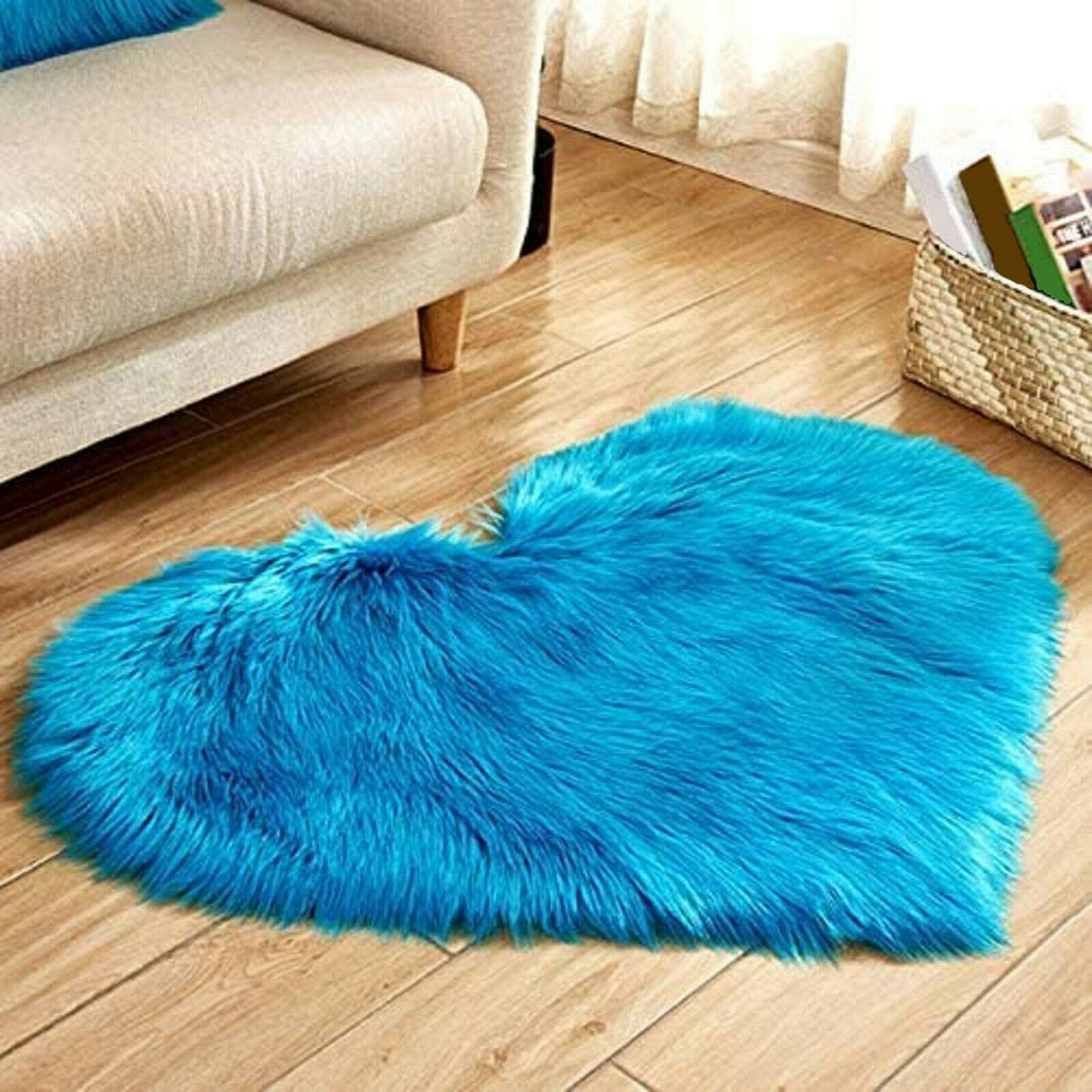 Floor Rug Shaggy Rugs Carpet Area Living Room Mat Bedroom Soft Mats Anti-Slip TT