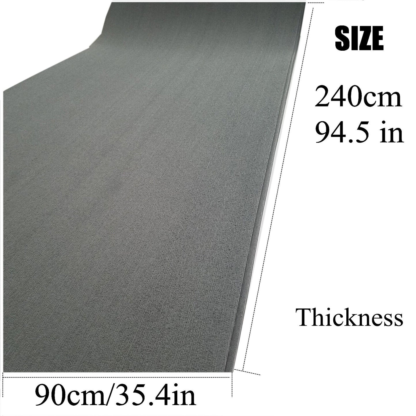 90×240cm EVA Foam Boat Flooring Marine Teak Decking For Yacht Carpet Light Grey