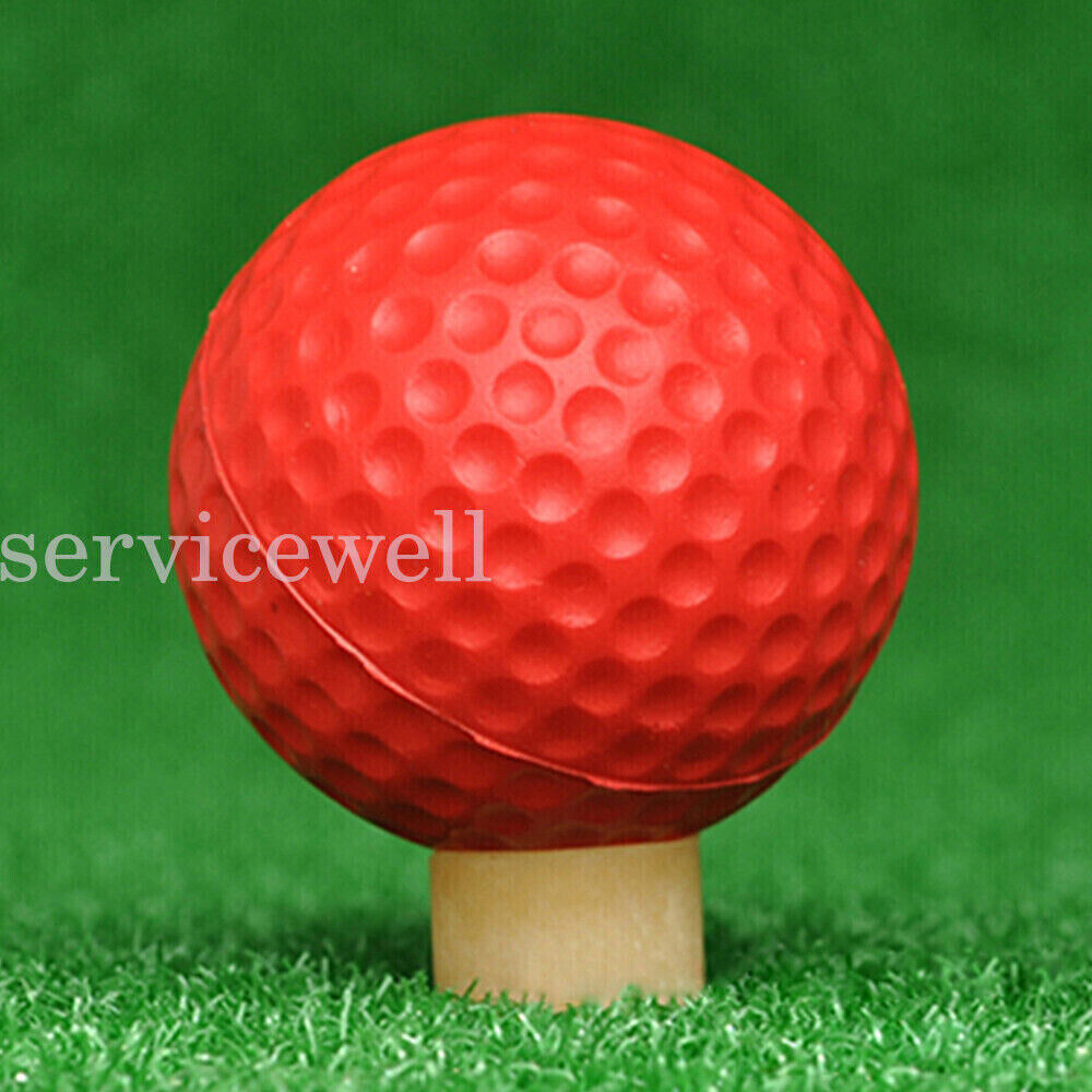 12 OR 24 Pack Golf Practice Foam Balls PU Sponge Ball Indoor Outdoor Training AU