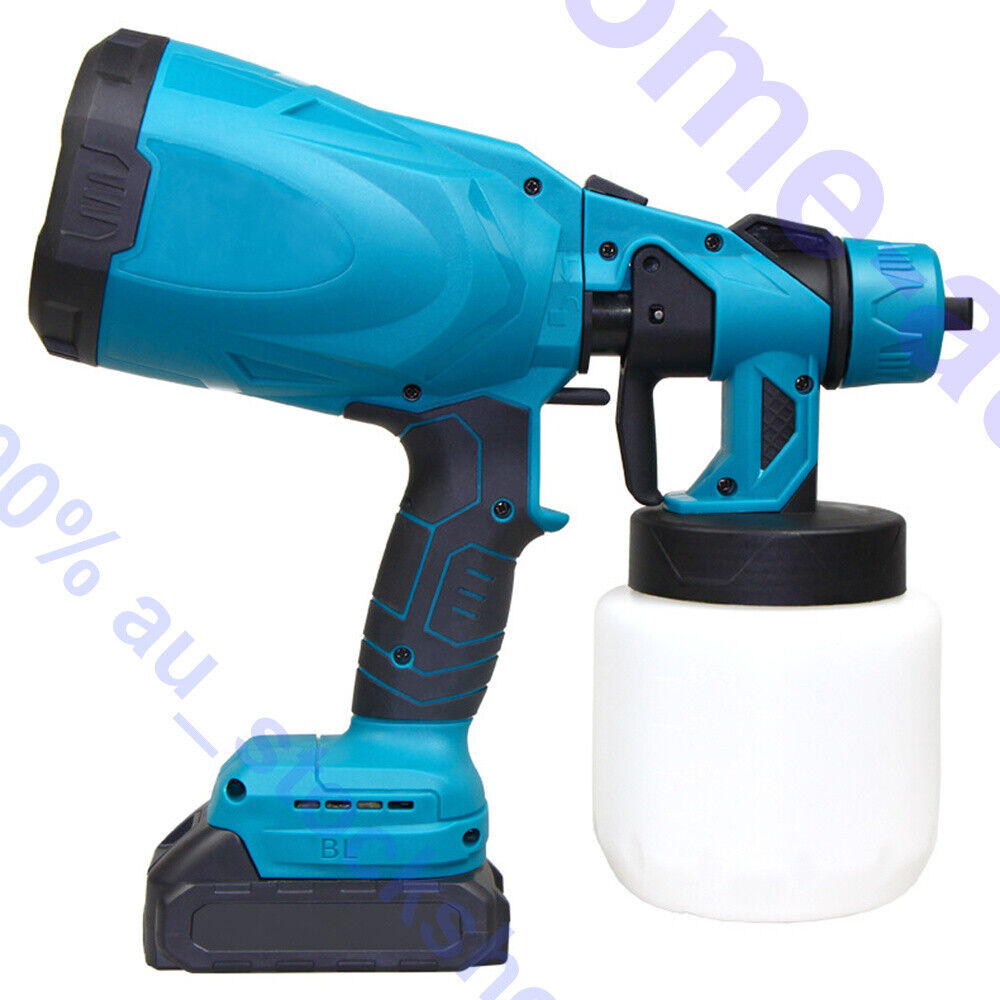 Cordless High Pressure Spray Gun Airless Paint Sprayer For Makita 18V Battery AU