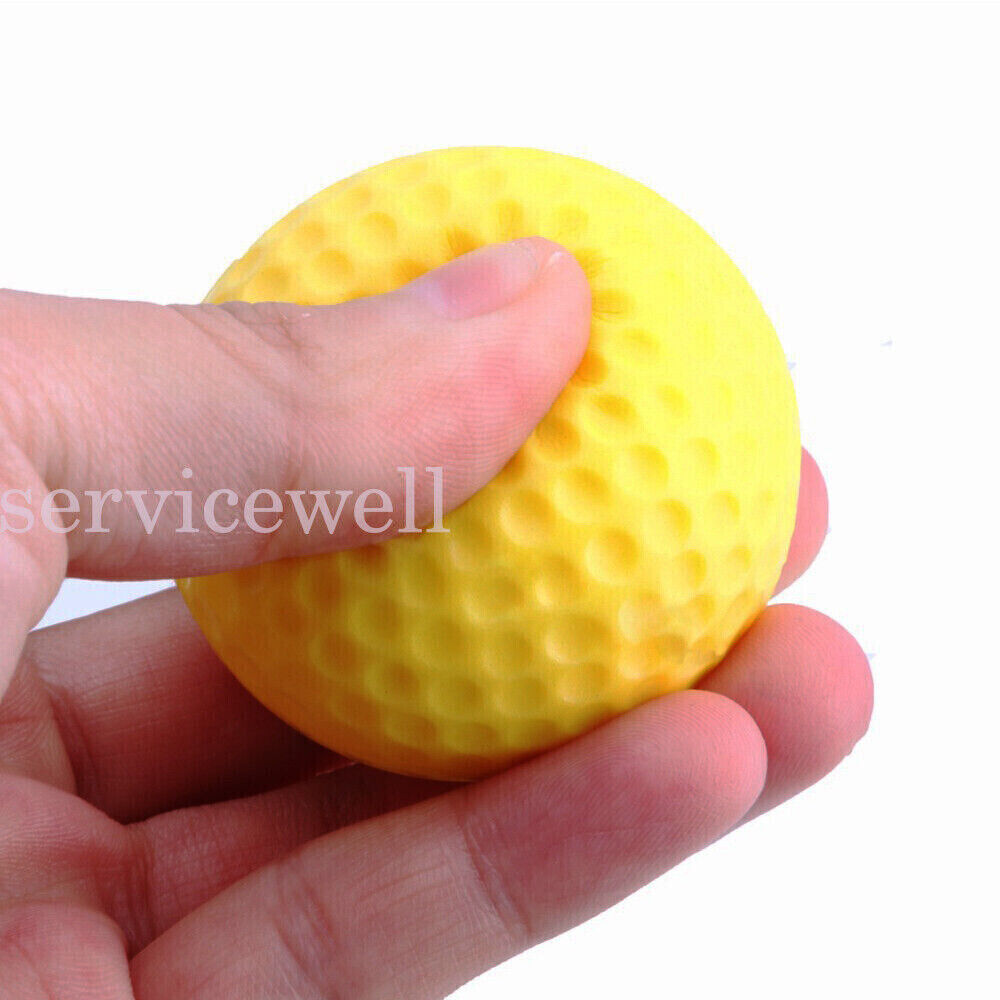 12 OR 24 Pack Golf Practice Foam Balls PU Sponge Ball Indoor Outdoor Training AU