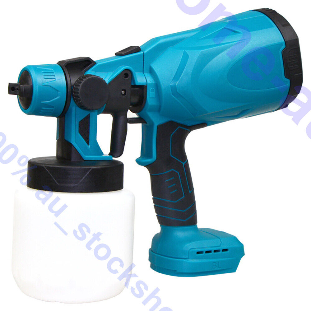 Cordless High Pressure Spray Gun Airless Paint Sprayer For Makita 18V Battery AU