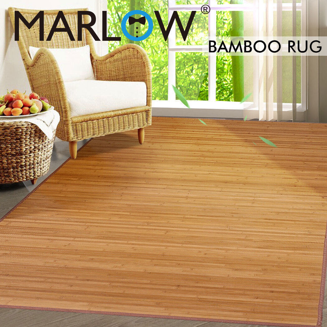 Marlow Floor Rugs Area Rug Carpet Bamboo Mat Bedroom Living Room Large 229x152cm