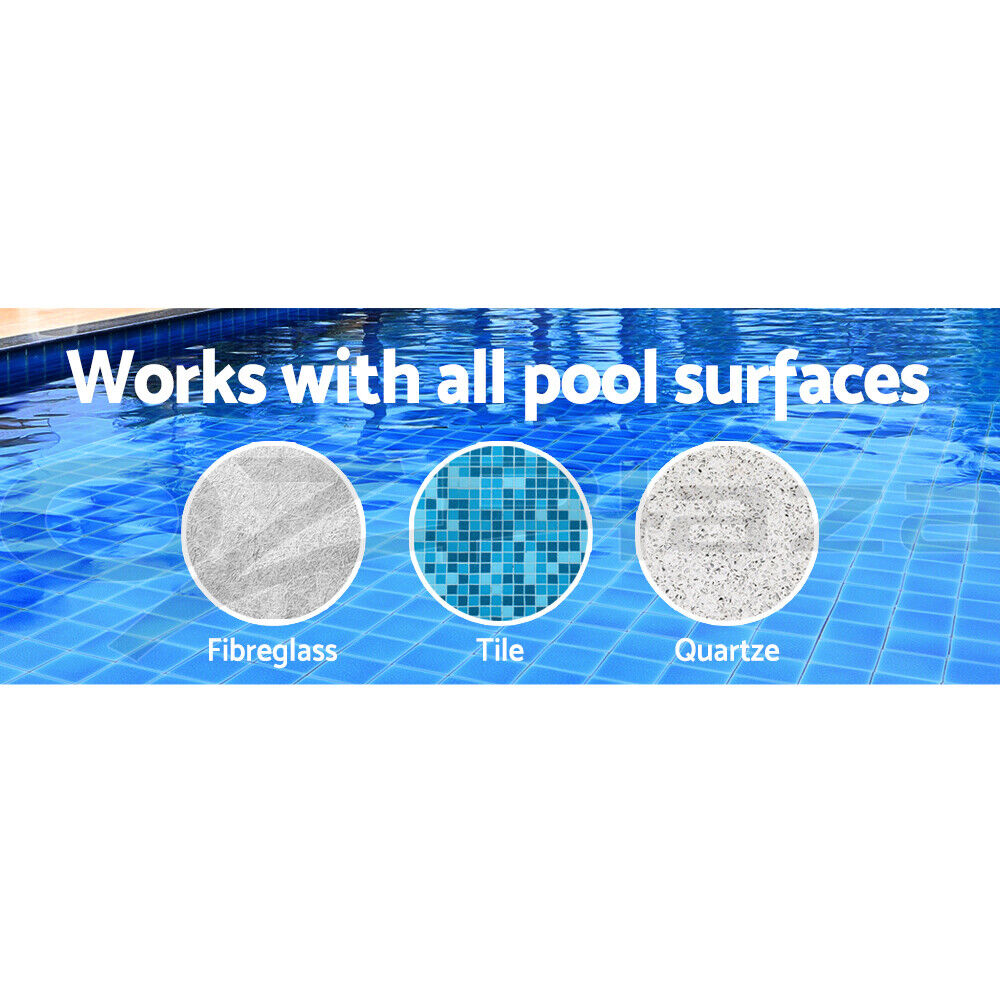 Aquabuddy Swimming Pool Cleaner Automatic Floor Climb Wall Vacuum 10M Hose