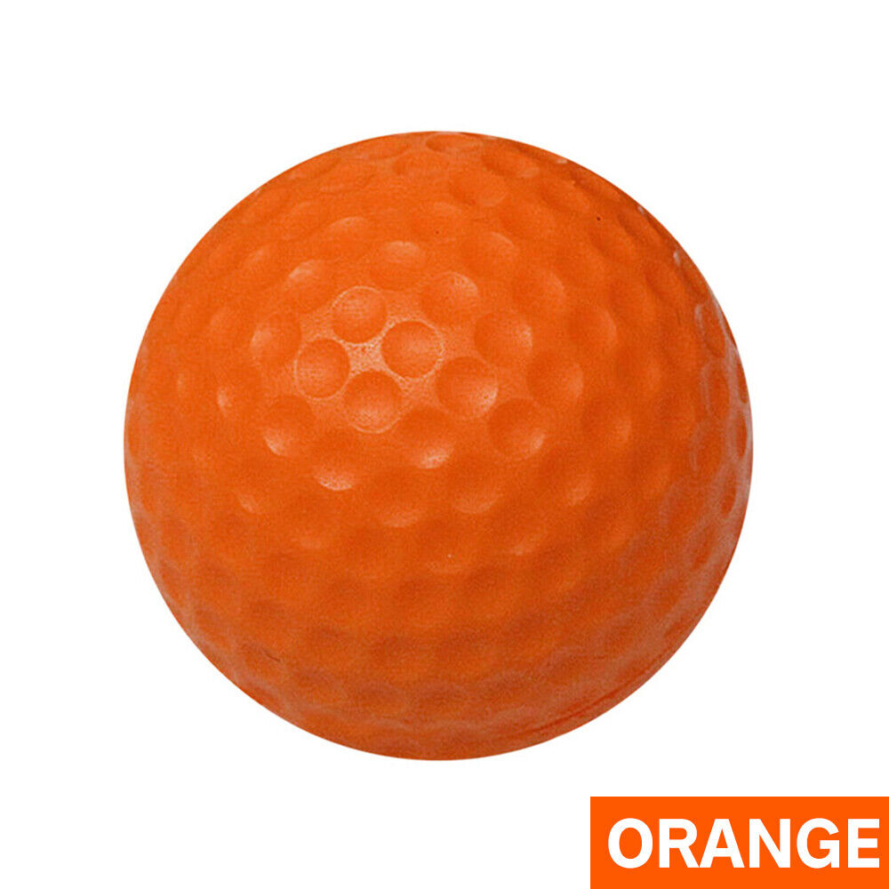 12 OR 24 Pack Golf Practice Foam Balls PU Sponge Ball Indoor Outdoor Training AU