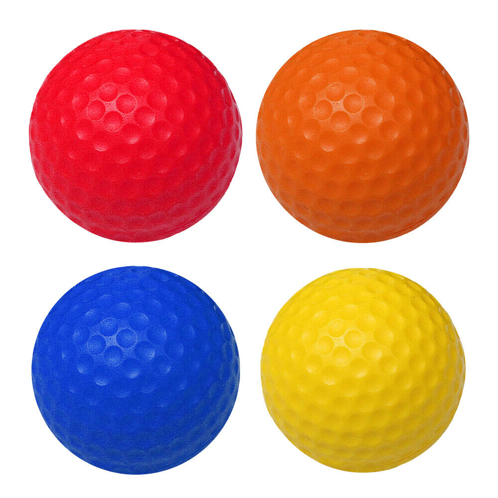 12 OR 24 Pack Golf Practice Foam Balls PU Sponge Ball Indoor Outdoor Training AU