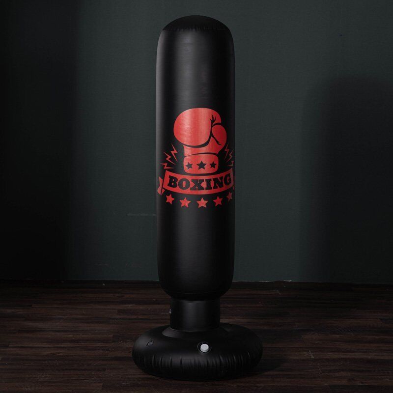 Free Standing Boxing Punching Bag - Boxing Stand Dummy Target Fitness Kick MMA