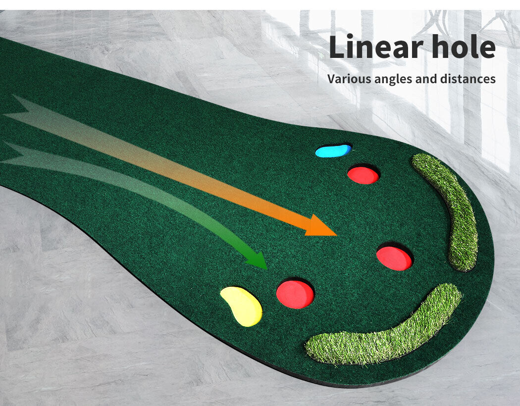 Centra 3M Golf Putting Mat Practice Training Indoor Outdoor Portable Non-skid