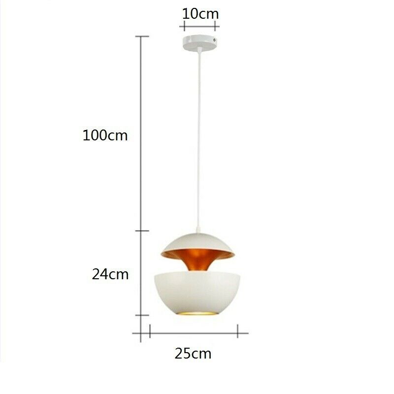 Kitchen White Pendant Light Room Lamp Bar Ceiling Light Home Chandelier Lighting