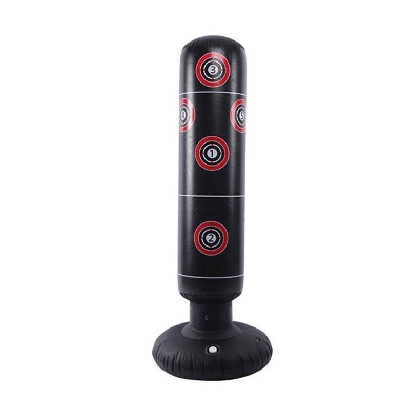 Free Standing Boxing Punching Bag - Boxing Stand Dummy Target Fitness Kick MMA