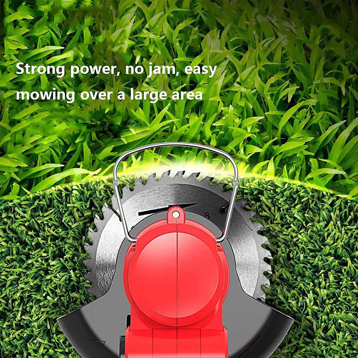 12V Cordless Grass Weed Lawn Trimmer Whipper Snipper Brush Cutter +2 Battery Set