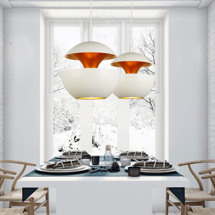 Kitchen White Pendant Light Room Lamp Bar Ceiling Light Home Chandelier Lighting