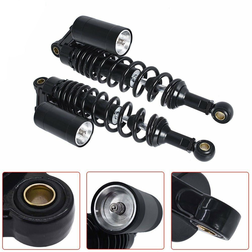 Black 12.5" 320mm Motorcycle Rear Shock Absorbers Air Suspension For Honda CB CM