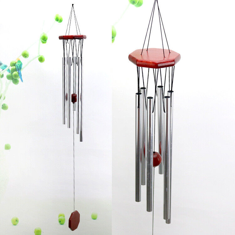 Large Deep Tone Windchime Chapel Bell Wind Chimes Outdoor Garden Home Decor AU