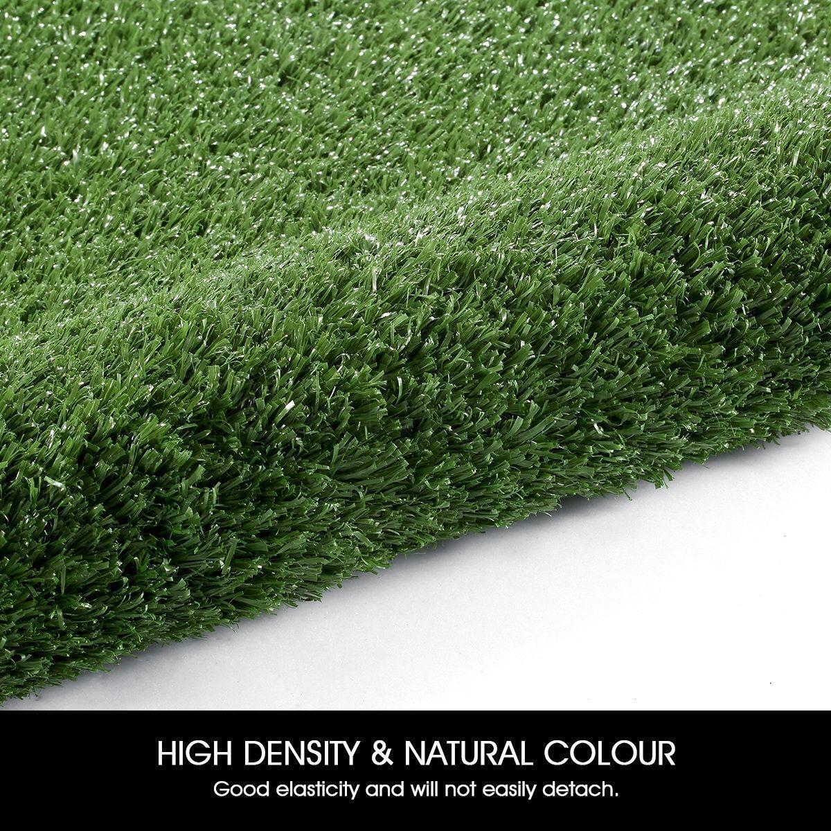 20SQM Artificial Grass Fake Synthetic Turf Plastic Plant Lawn Flooring 12mm