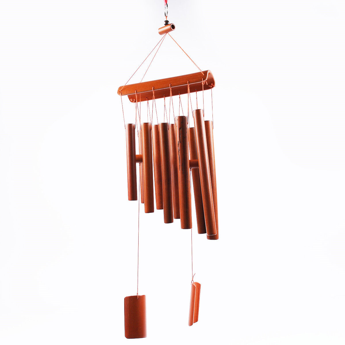 Bamboo Wood Wind Chimes Tubes Outdoor-Bells Garden Decoration 60CM Drop