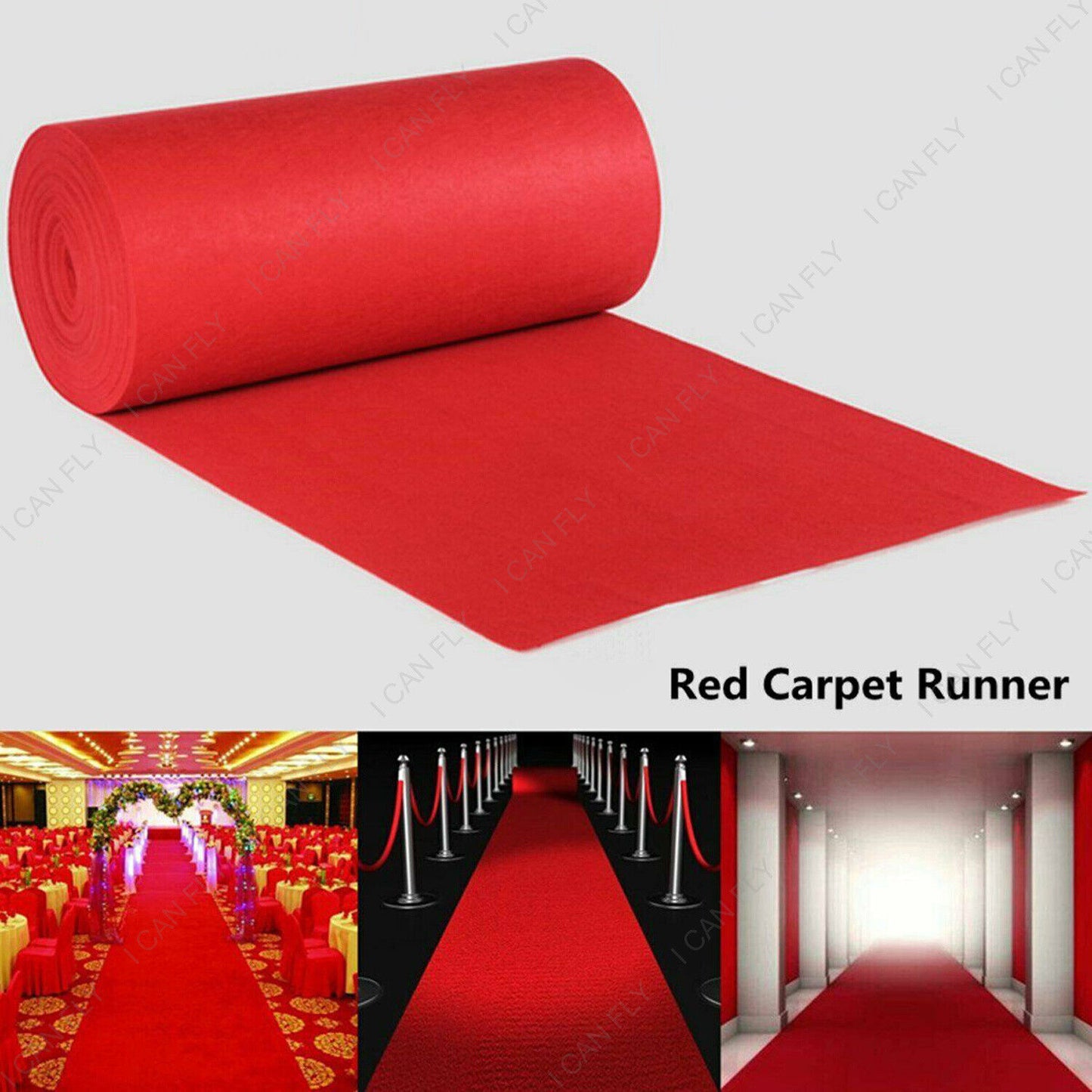 5/10*1M Red Carpet Hollywood Awards Night Wedding Party Decoration