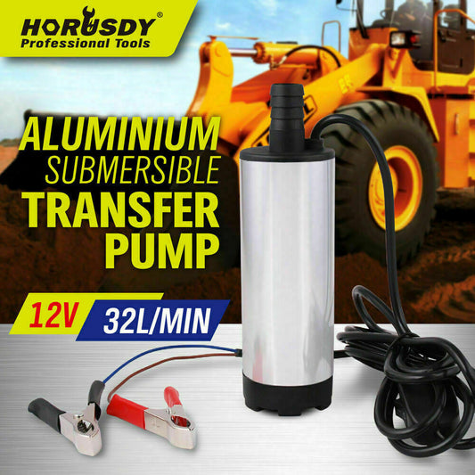 12v Aluminium Submersible Transfer Pump Vessel Fuel Diesel Water Oil Pump 32 L/m