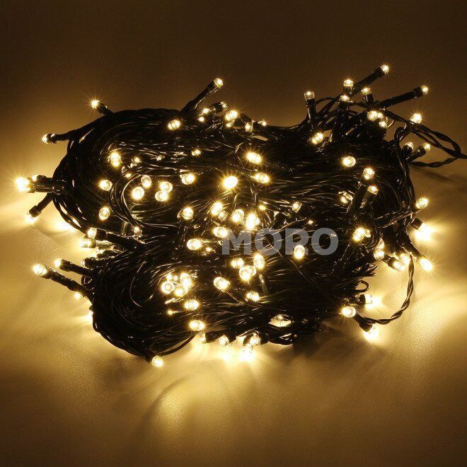 22M LED Solar Powered Fairy String Xmas Tree Party Light Garden Outdoor Decorate