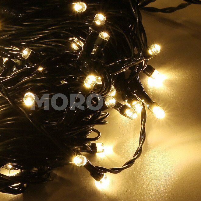 22M LED Solar Powered Fairy String Xmas Tree Party Light Garden Outdoor Decorate