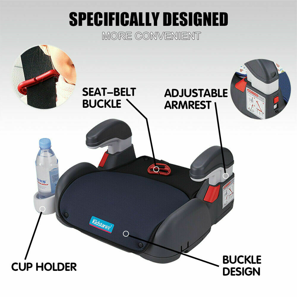 Car Booster Seat Safety Chair Cushion Pad For Toddler Children Child Kids Sturdy