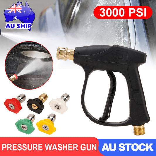 High Pressure Washer Spray Gun Washing Kit Jet Lance Wash Nozzle For Car Washing