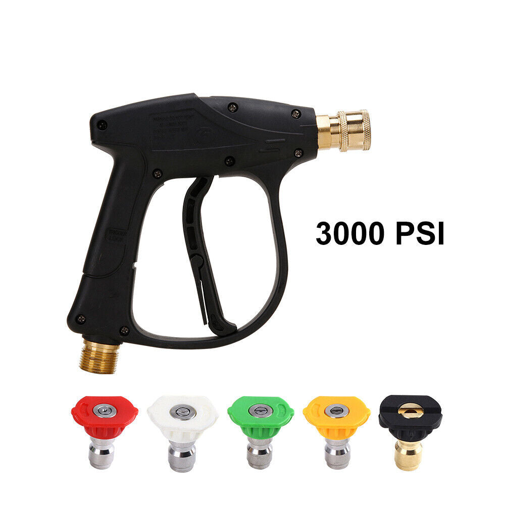 High Pressure Washer Spray Gun Washing Kit Jet Lance Wash Nozzle For Car Washing