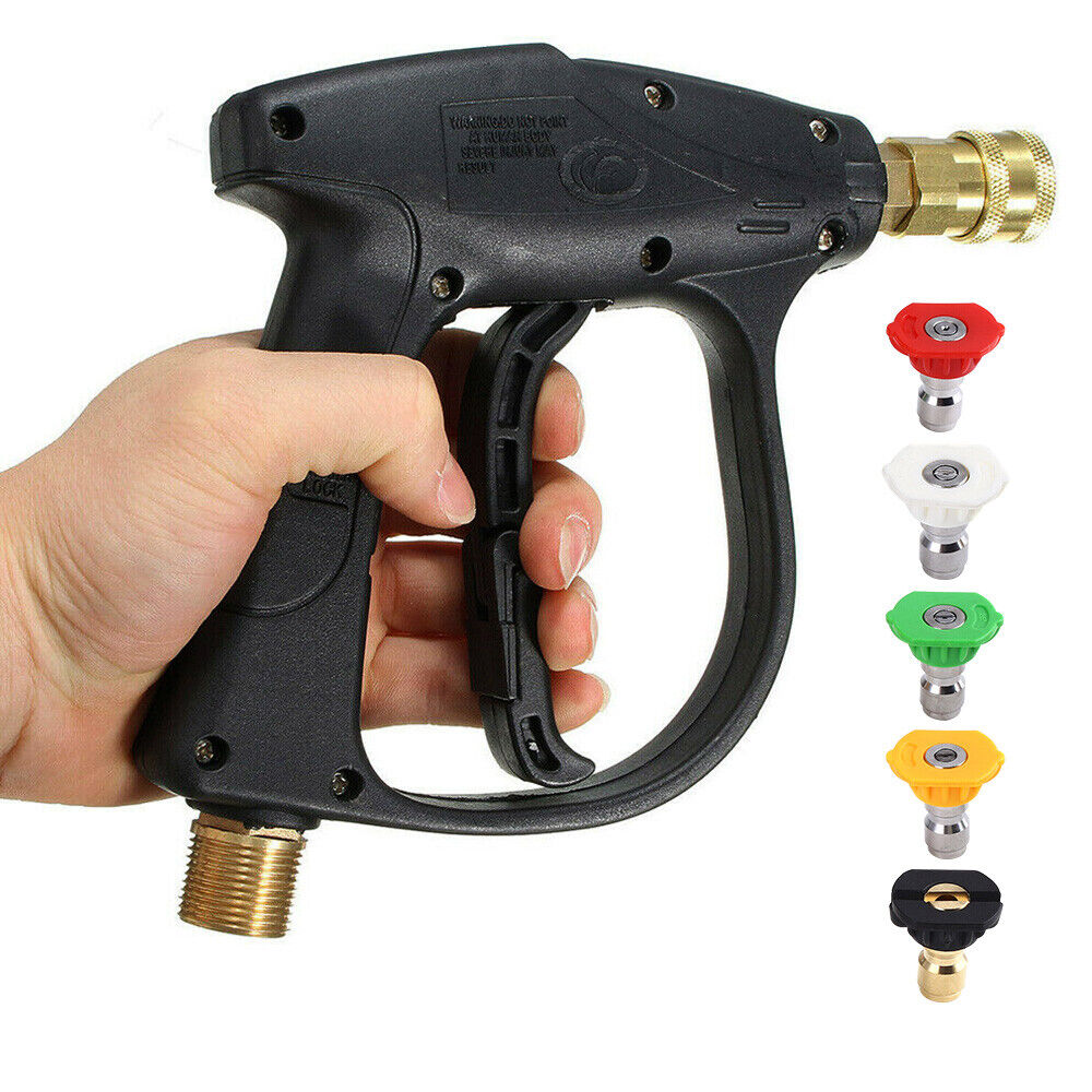 High Pressure Washer Spray Gun Washing Kit Jet Lance Wash Nozzle For Car Washing