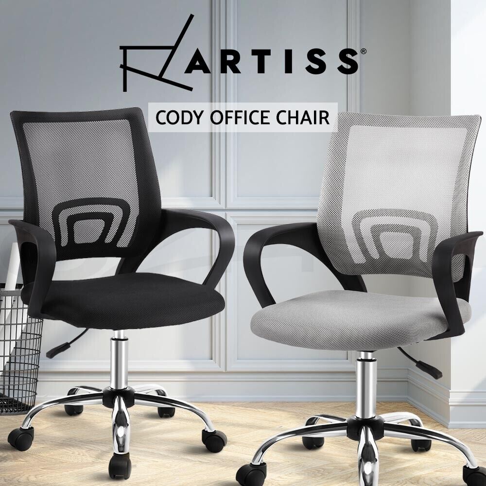 Artiss Gaming Office Chair Computer Mesh Office Chairs Executive Black Grey