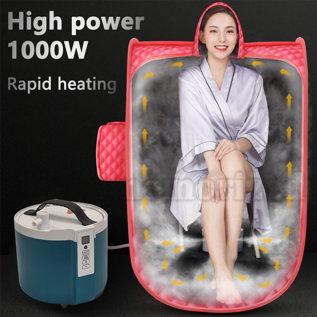 Portable Steam Sauna Tent Loss Weight Slimming Skin Spa Detox Home Salon Steamer